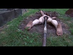 Масажист отимел и празнене в устата