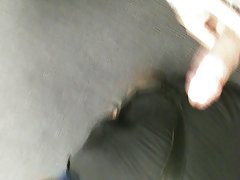 В порно кастинг, режисьор лично проверих ефективност письки при врата